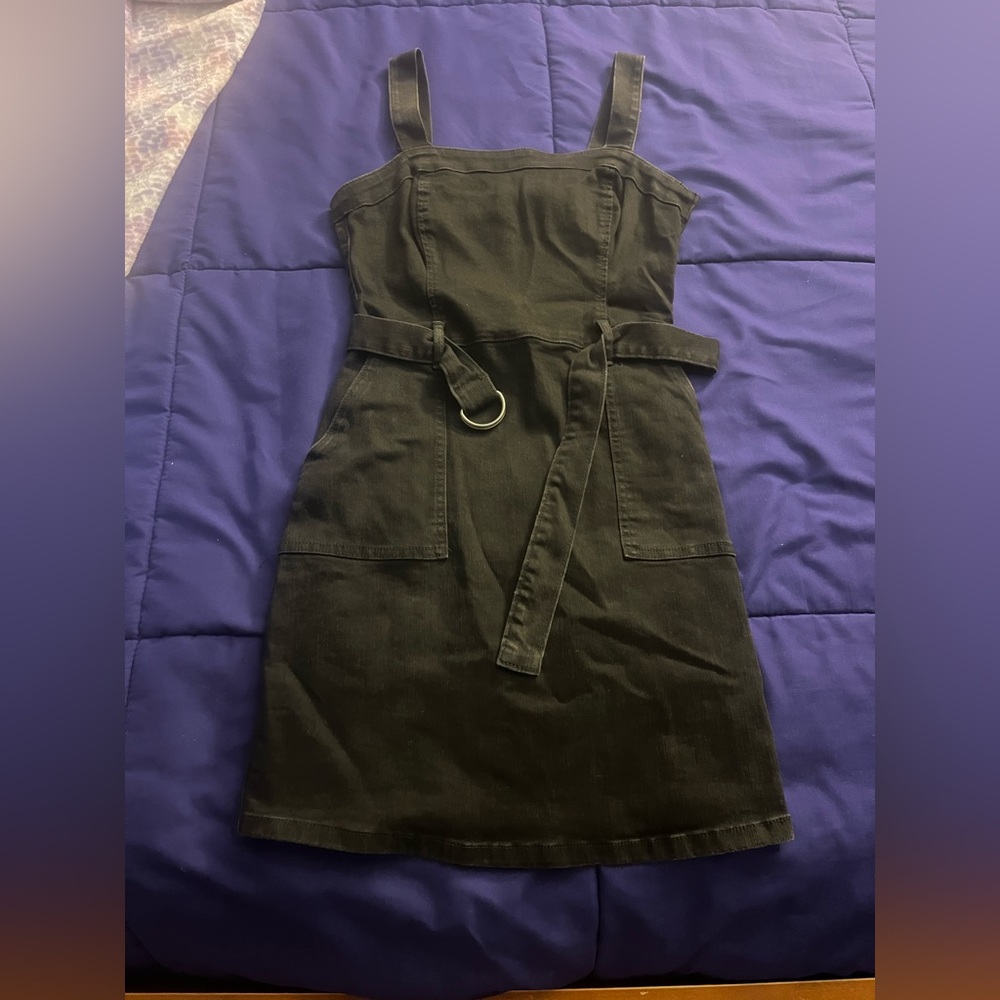 Hollister Black Mini Dress with Belt